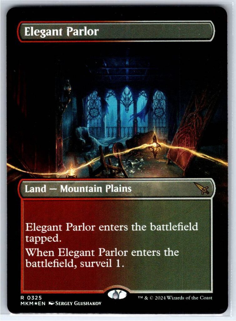 Elegant Parlor (Borderless)  #325 (Foil - NM)
