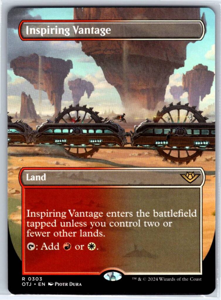 Inspiring Vantage (Borderless)  #303 (Normal - NM)