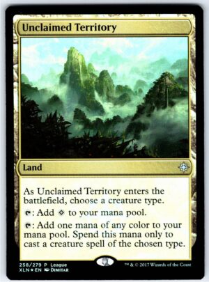 Unclaimed Territory  #258 (Foil - NM)