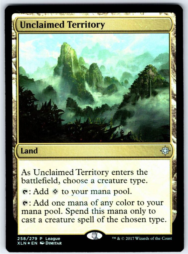 Unclaimed Territory  #258 (Foil - NM)