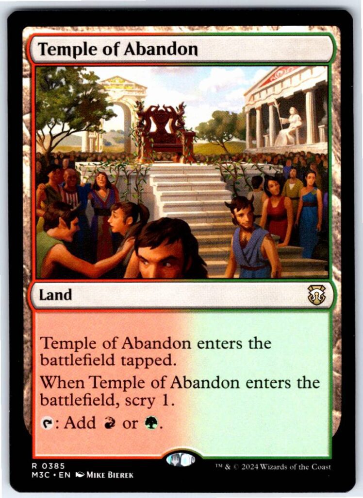 Temple of Abandon  #385 (Normal - NM)
