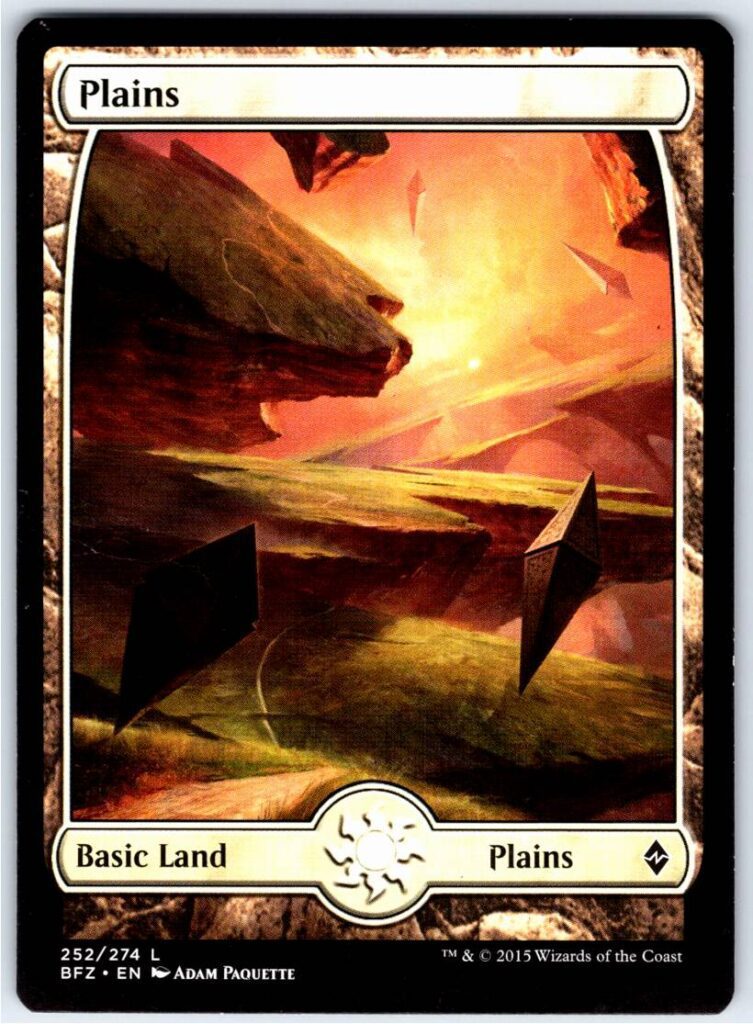 Plains (252) - Full Art  #252 (Normal - NM)