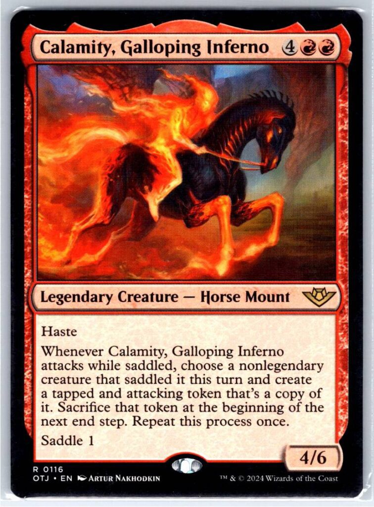 Calamity, Galloping Inferno  #116 (Normal - NM)