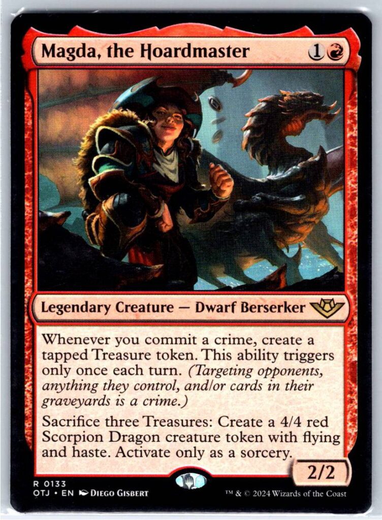 Magda, the Hoardmaster  #133 (Normal - NM)