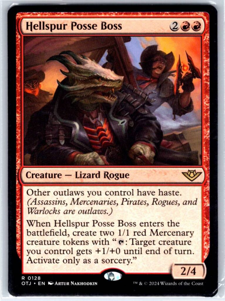 Hellspur Posse Boss  #128 (Normal - NM)