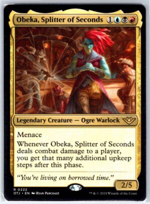 Obeka, Splitter of Seconds  #222 (Normal - NM)