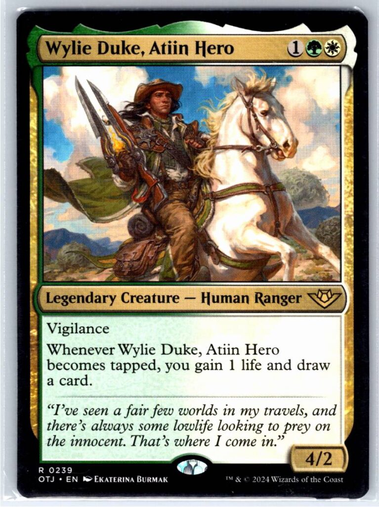 Wylie Duke, Atiin Hero  #239 (Normal - NM)