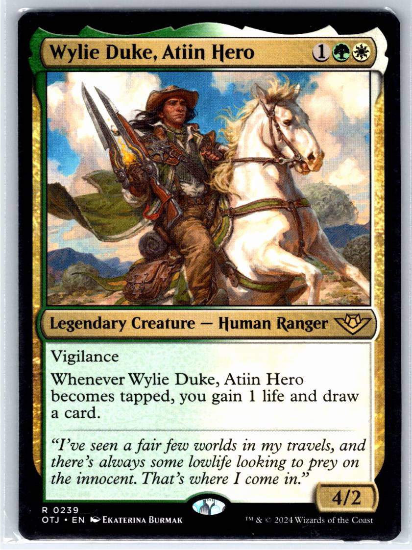 Wylie Duke, Atiin Hero #239 (Normal - NM)