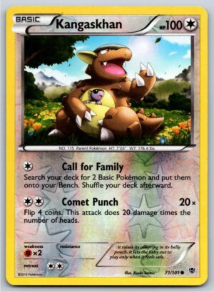 Kangaskhan (Reverse Holofoil - MP)