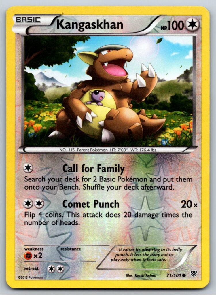 Kangaskhan (Reverse Holofoil - MP)