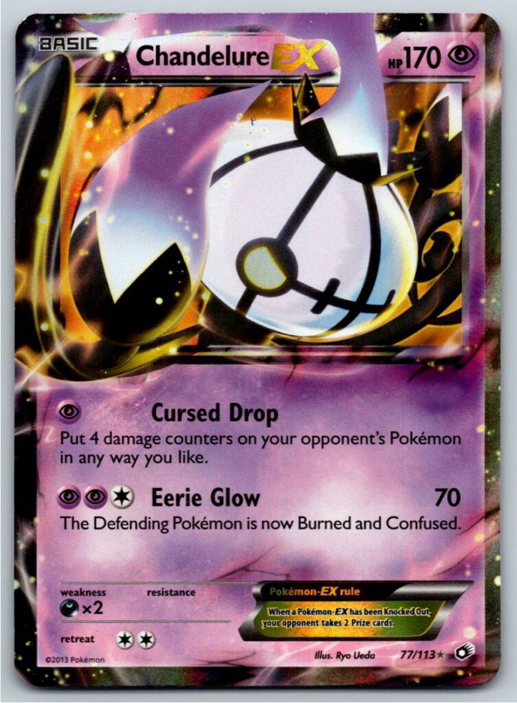 Chandelure EX (Holofoil - LP)