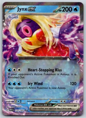 Jynx ex - 124/165 (Holofoil - NM)