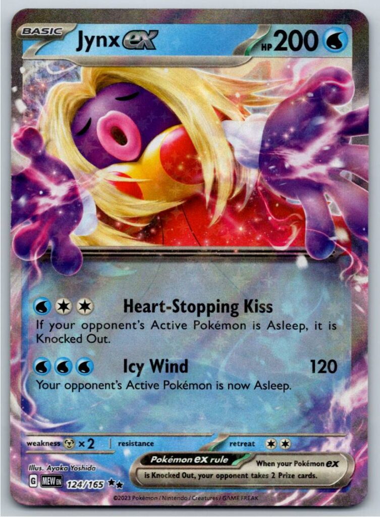 Jynx ex - 124/165 (Holofoil - NM)