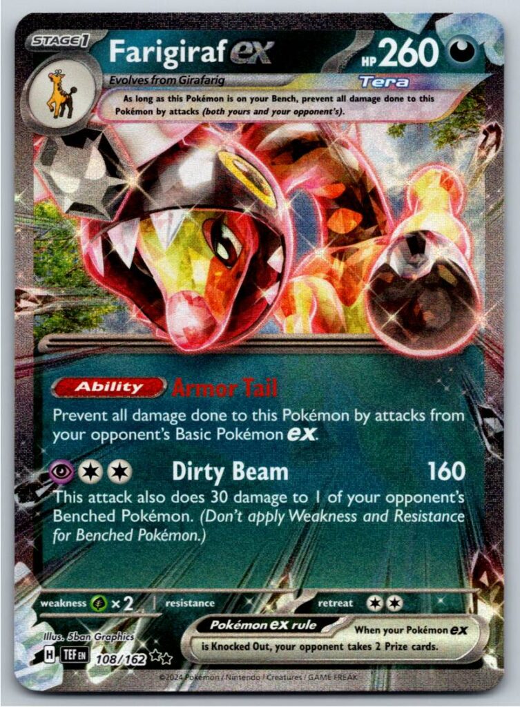 Farigiraf ex - 108/162 (Holofoil - NM)