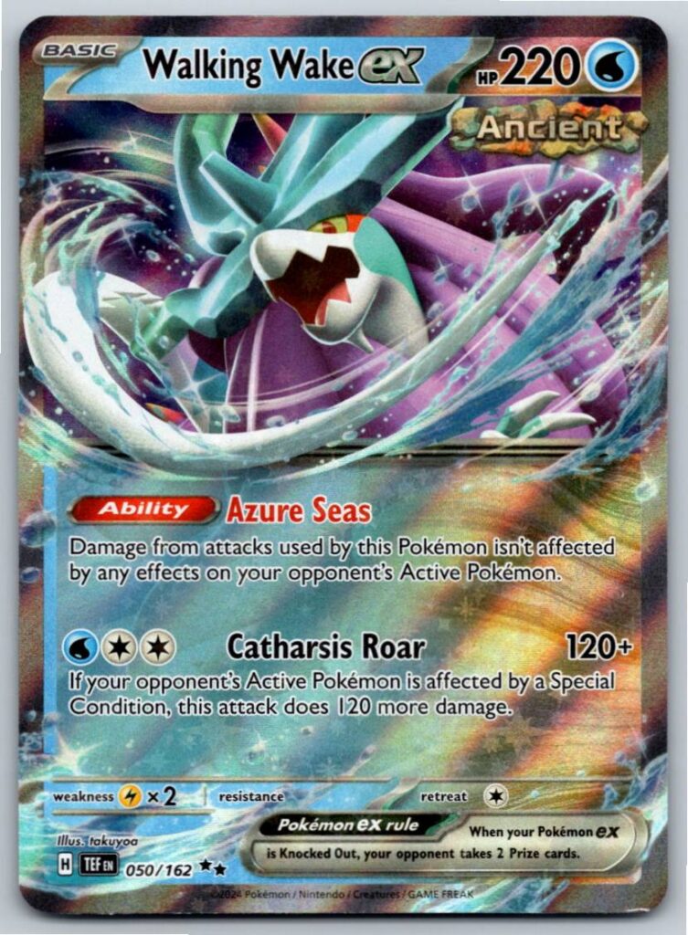 Walking Wake ex - 050/162 (Holofoil - NM)