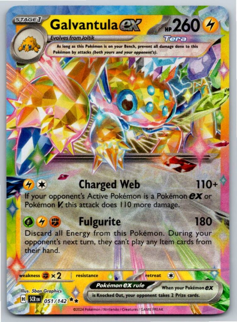 Galvantula ex - 051/142 (Holofoil - NM)