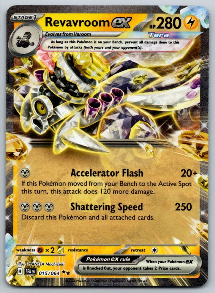 Revavroom ex - 015/064 (Holofoil - NM)