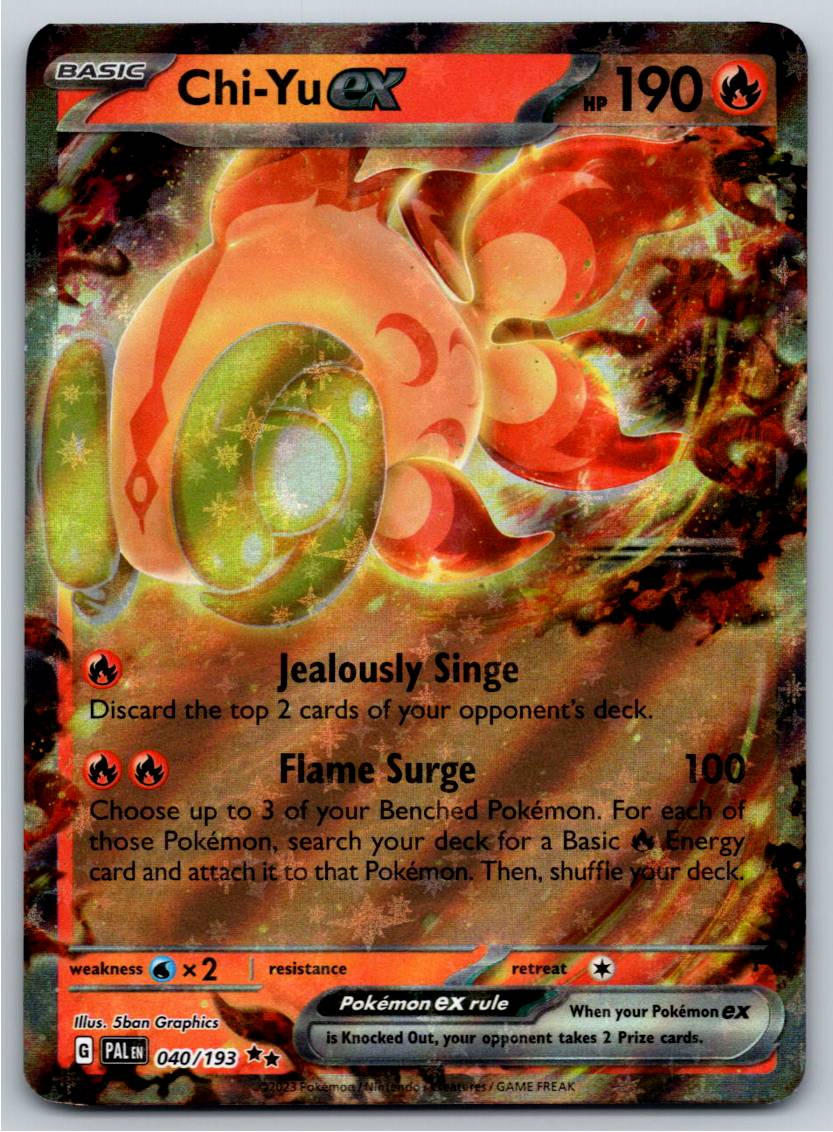 Chi-Yu ex - 040/193 (Holofoil - NM)