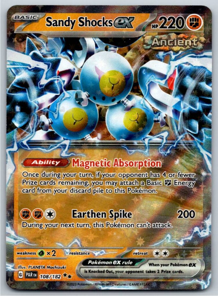 Sandy Shocks ex - 108/182 (Holofoil - NM)