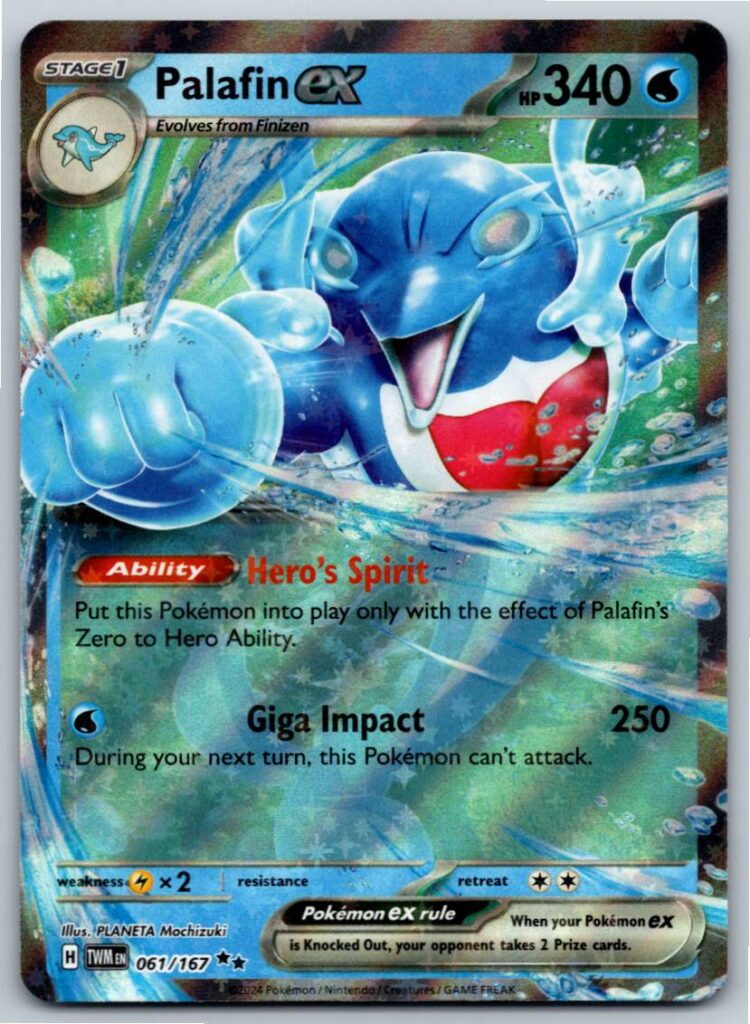 Palafin ex - 061/167 (Holofoil - NM)