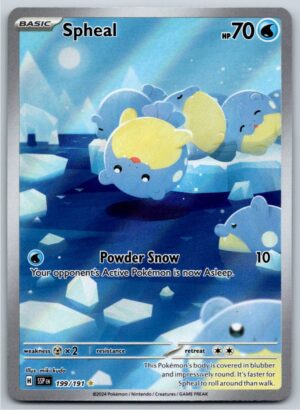 Spheal - 199/191 (Holofoil - NM)