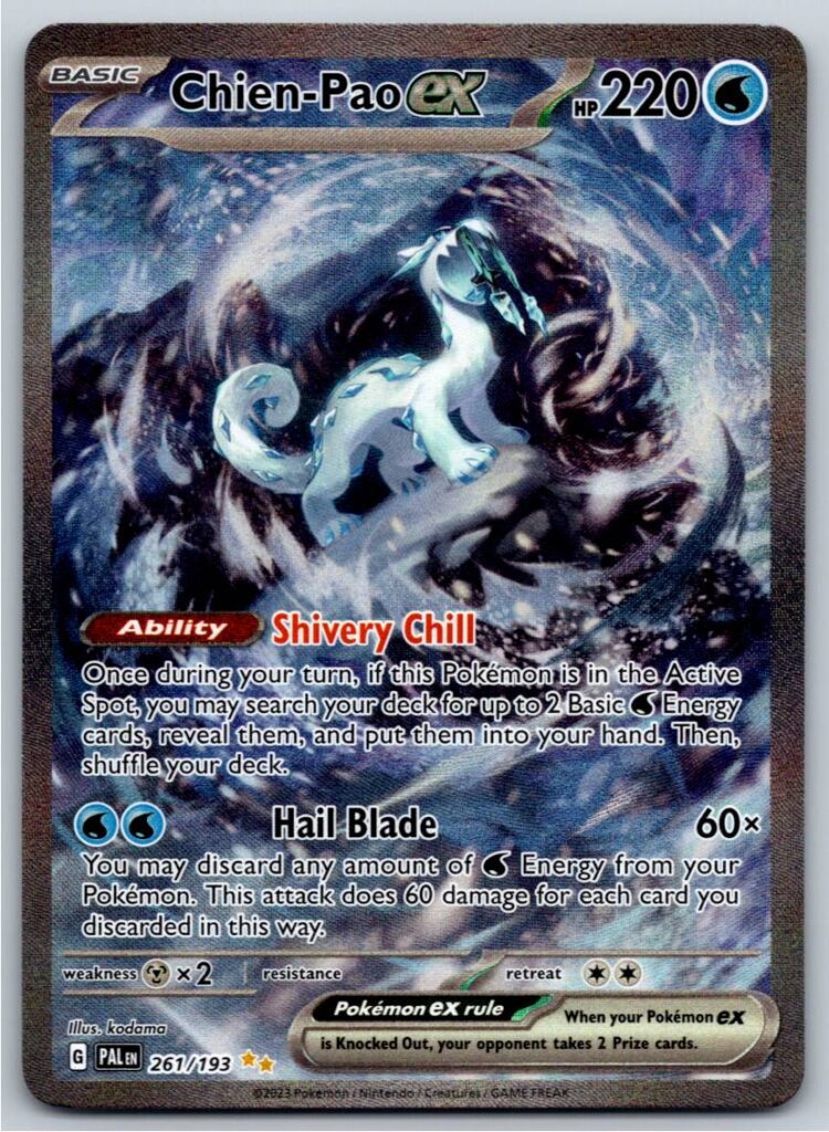 Chien-Pao ex - 261/193 (Holofoil - NM)