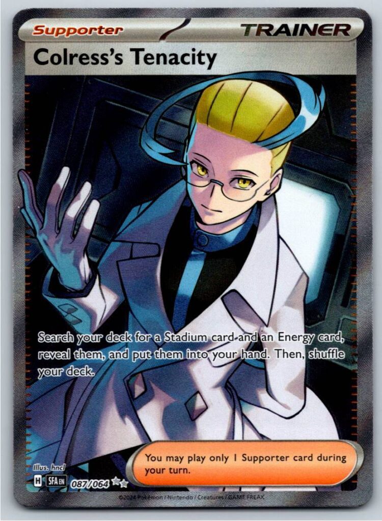 Colress's Tenacity - 087/064 (Holofoil - NM)