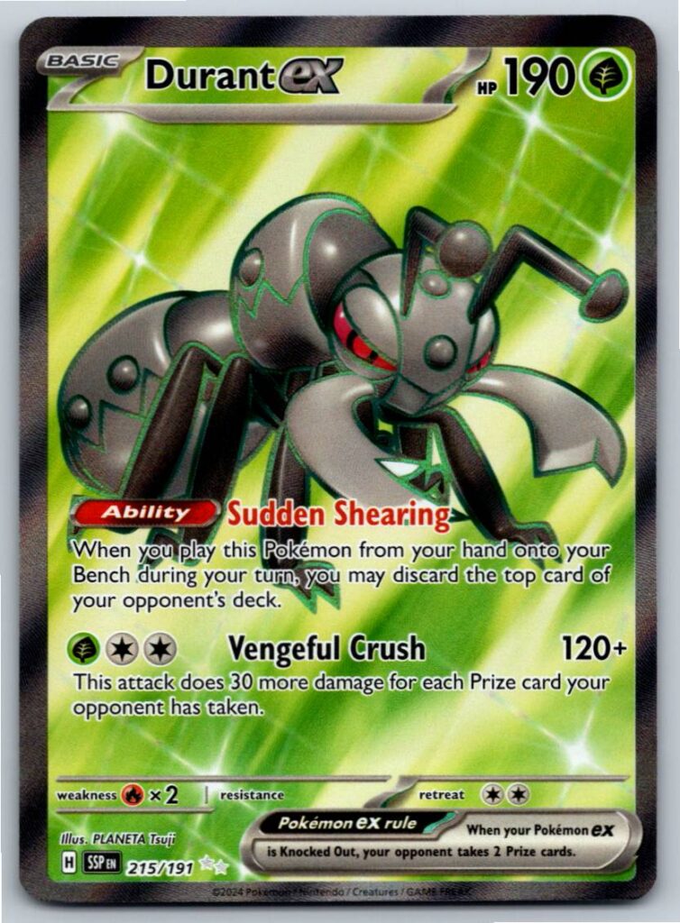 Durant ex - 215/191 (Holofoil - NM)