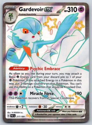 Gardevoir ex - 217/091 (Holofoil - NM)