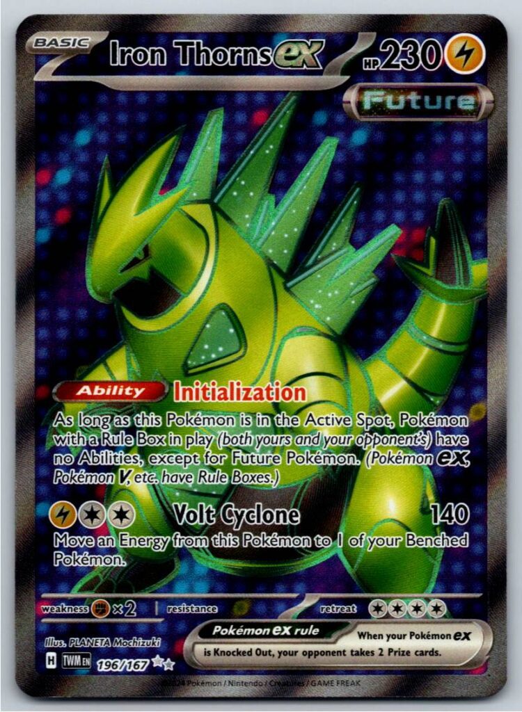Iron Thorns ex - 196/167 (Holofoil - NM)