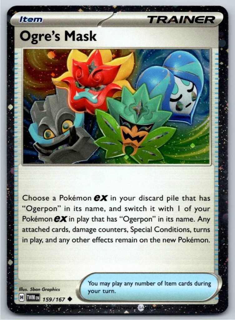 Ogre's Mask - 159/167 (Cosmos Holo) (Holofoil - NM)