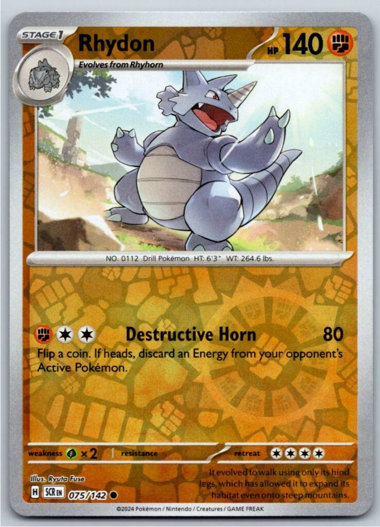 Rhydon (Reverse Holofoil - NM)