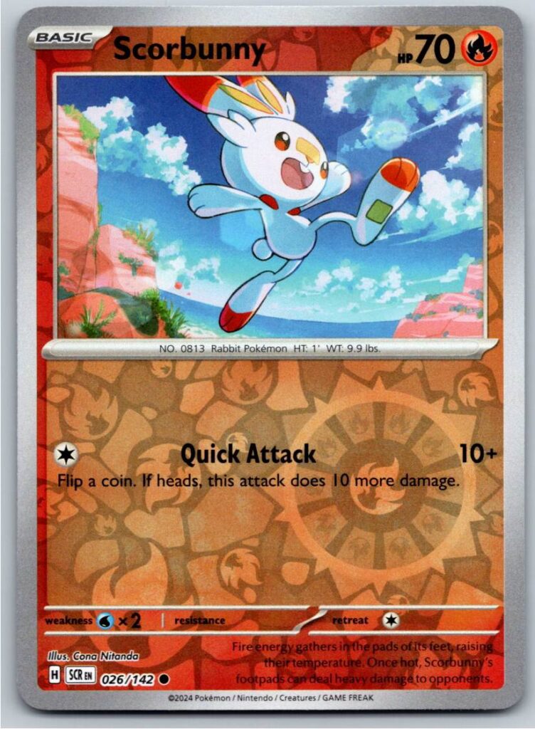Scorbunny (Reverse Holofoil - NM)