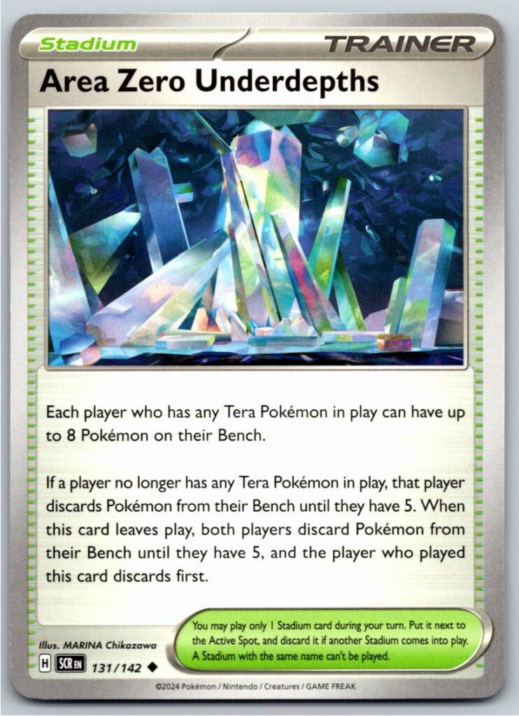 Area Zero Underdepths - 131/142 (Normal - NM)