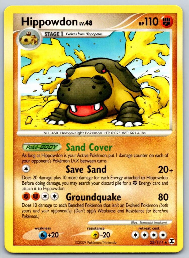 Hippowdon (Normal - NM)