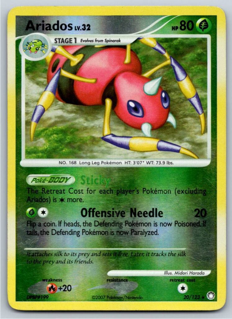 Ariados (Reverse Holofoil - MP)