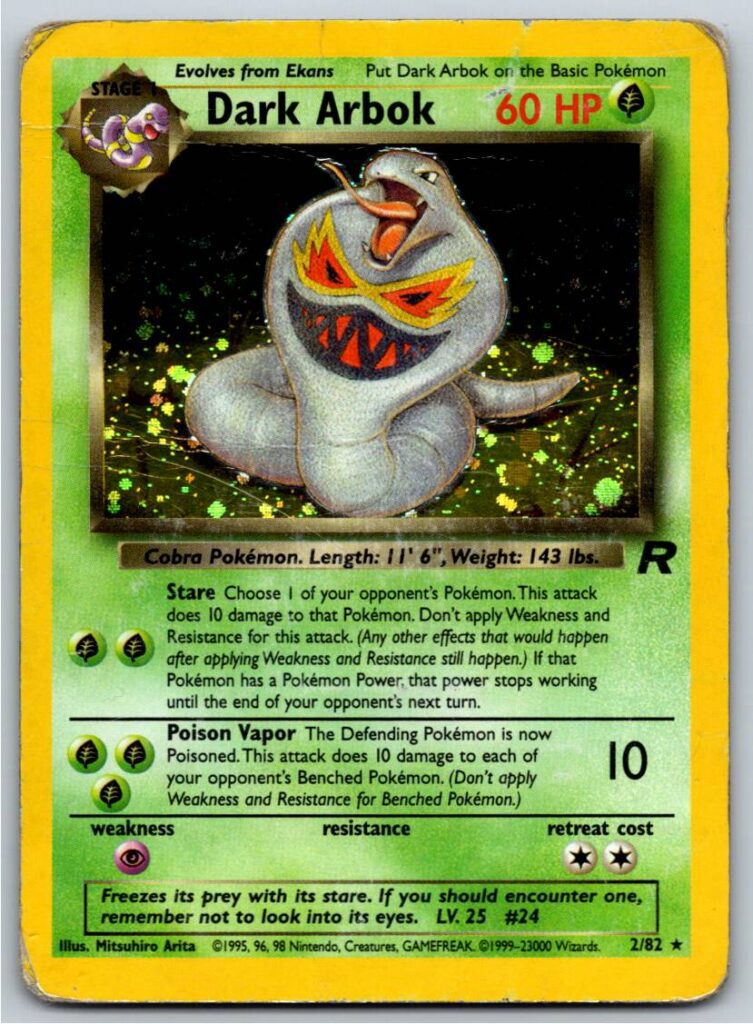 Dark Arbok (2) (Unlimited Holofoil - DM)