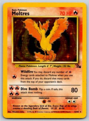 Moltres (12) (Unlimited Holofoil - MP)