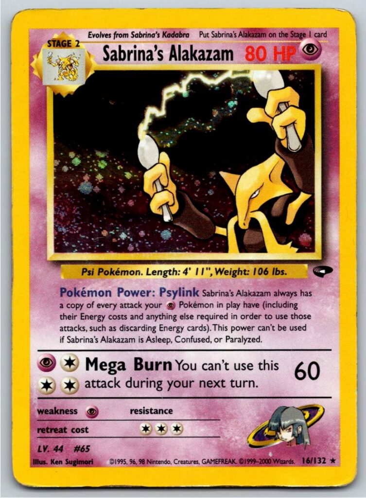 Sabrina's Alakazam (Unlimited Holofoil - DM)