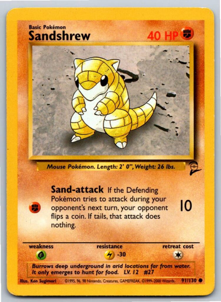 Sandshrew (Normal - MP)