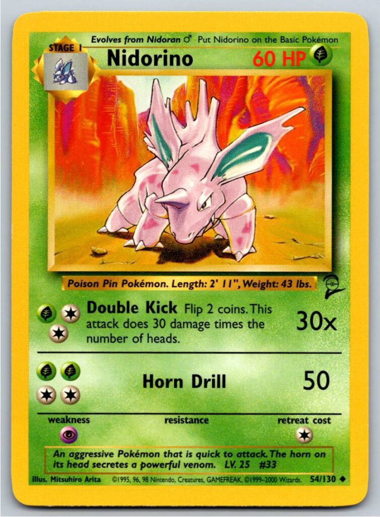 Nidorino (Normal - NM)
