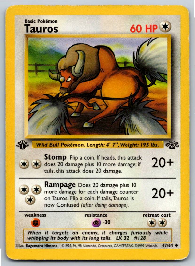 Tauros (Normal - HP)