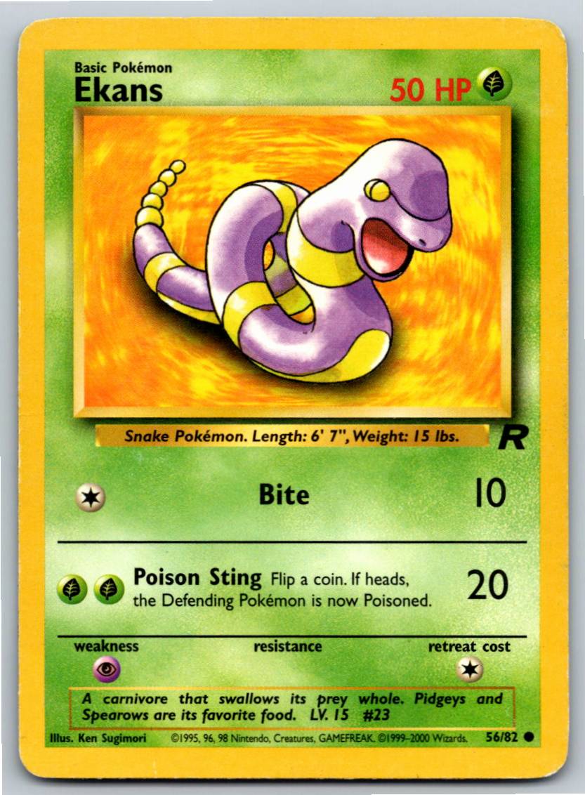 Ekans (Normal - HP)