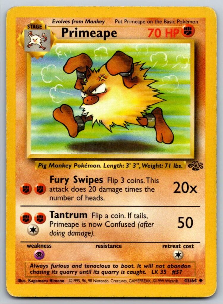 Primeape (Normal - HP)