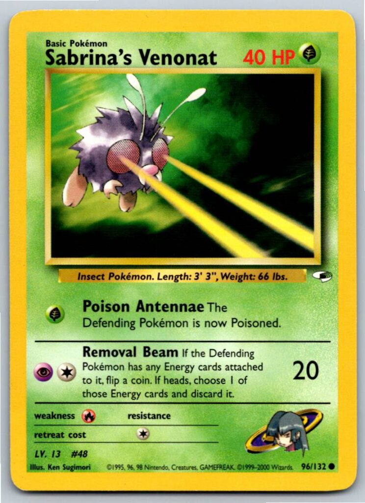 Sabrina's Venonat (Normal - MP)