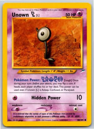 Unown [L] (Normal - NM)