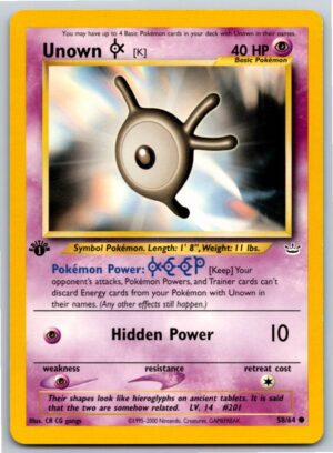 Unown [K] (Normal - LP)