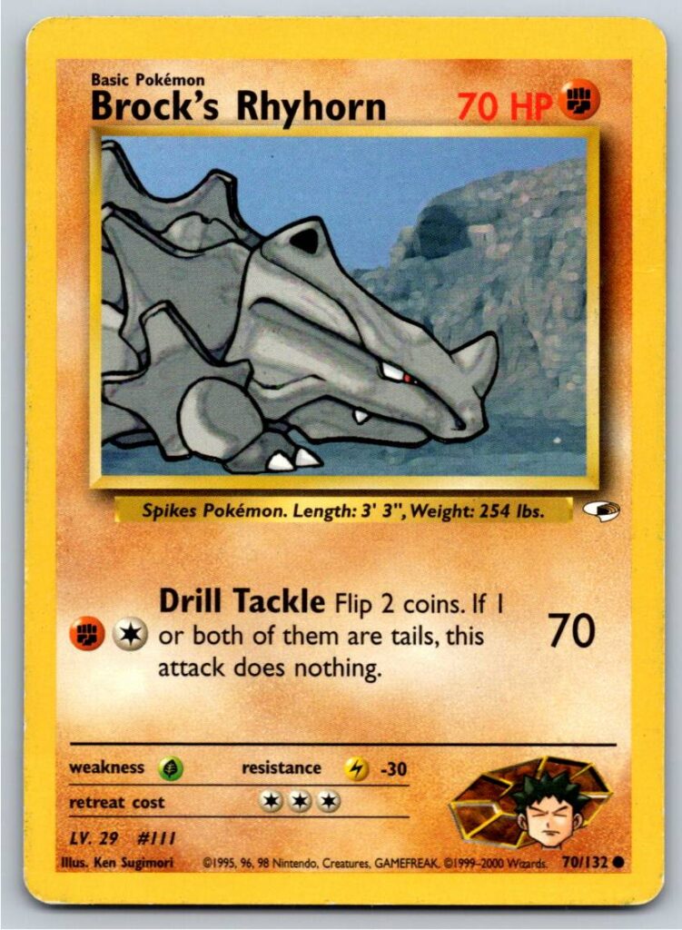 Brock's Rhyhorn (70) (Normal - DM)
