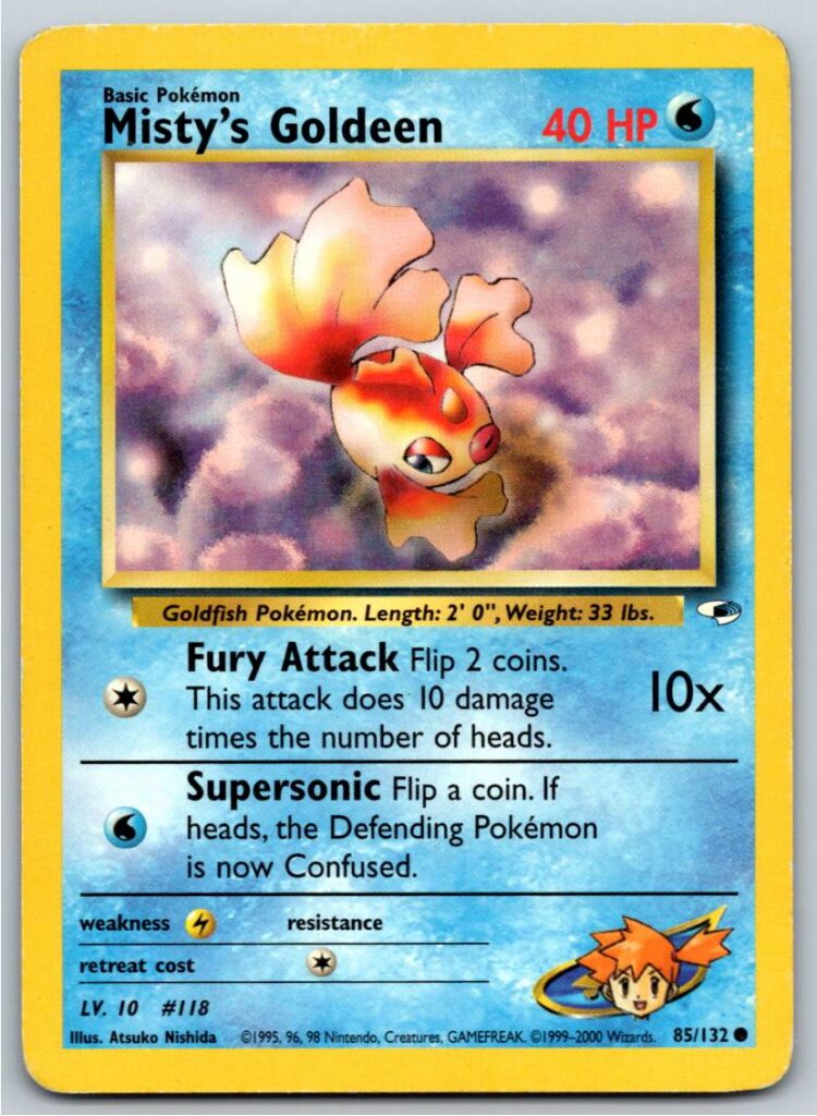 Misty's Goldeen (85) (Normal - HP)