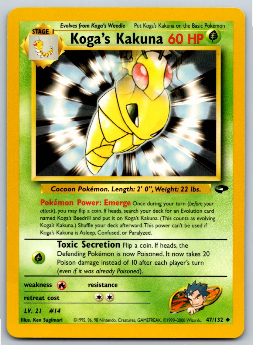 Koga's Kakuna (Unlimited - NM)